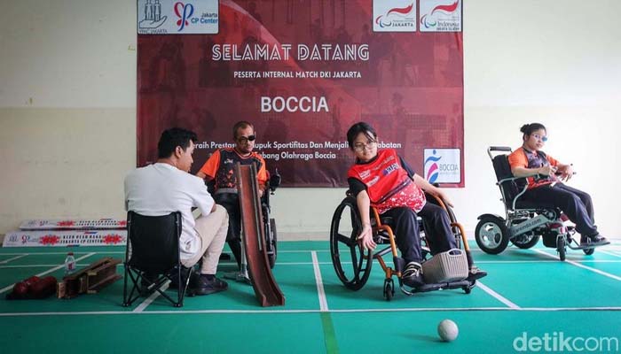 Melihat Persiapan Atlet Boccia Jakarta Jelang Peparnas